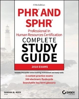 PHR and SPHR Professional in Human Resources Certification Complete Study Guide - Reed, Sandra M.