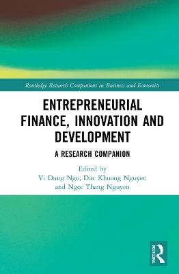 Entrepreneurial Finance, Innovation and Development - 