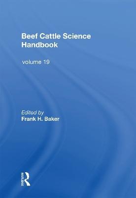 Beef Cattle Science Handbook, Vol. 19 - 