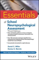 Essentials of School Neuropsychological Assessment - Miller, Daniel C.; Maricle, Denise E.