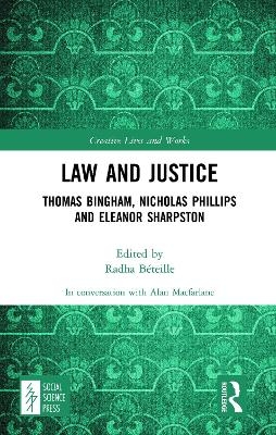 Law and Justice - Alan Macfarlane