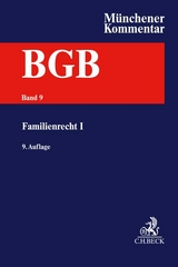 Münchener Kommentar zum Bürgerlichen Gesetzbuch Bd. 9: Familienrecht I, §§ 1297-1588, Versorgungsausgleichsgesetz, Gewaltschutzgesetz, Lebenspartnerschaftsgesetz - 