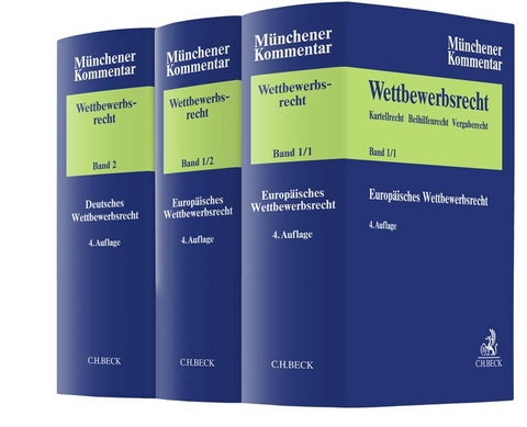 Münchener Kommentar zum Wettbewerbsrecht - 