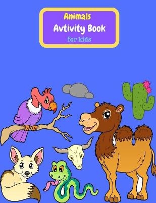 Animals Activity Book for Kids - Tony Reed