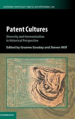 Patent Cultures - 