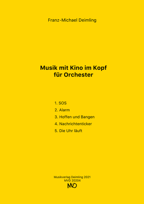 Musik mit Kino im Kopf - 