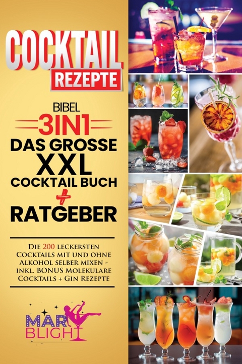 Cocktail Rezepte Bibel 3in1 Das große XXL Cocktail Buch + Ratgeber - Mary Blight