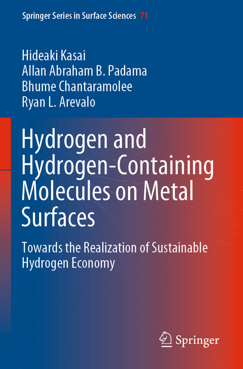 Hydrogen and Hydrogen-Containing Molecules on Metal Surfaces - Hideaki Kasai, Allan Abraham B. Padama, Bhume Chantaramolee, Ryan L. Arevalo