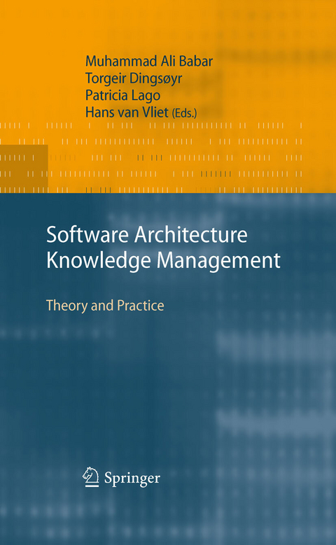 Software Architecture Knowledge Management - 