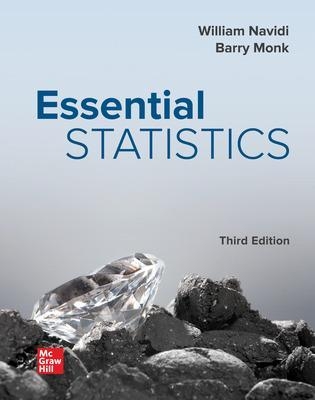 Essential Statistics - William Navidi, Barry Monk