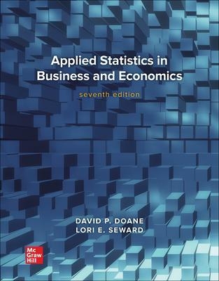 Applied Statistics in Business and Economics - David Doane, Lori Seward