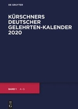 Kürschners Deutscher Gelehrten-Kalender, 32. Ausgabe 2020 - Kürschner, Joseph