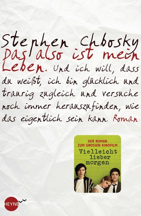 Das also ist mein Leben - Stephen Chbosky