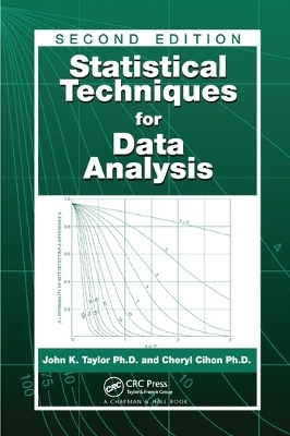 Statistical Techniques for Data Analysis - John K. Taylor, Cheryl Cihon