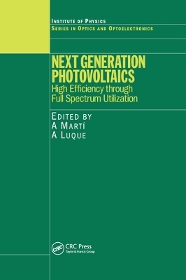 Next Generation Photovoltaics - 