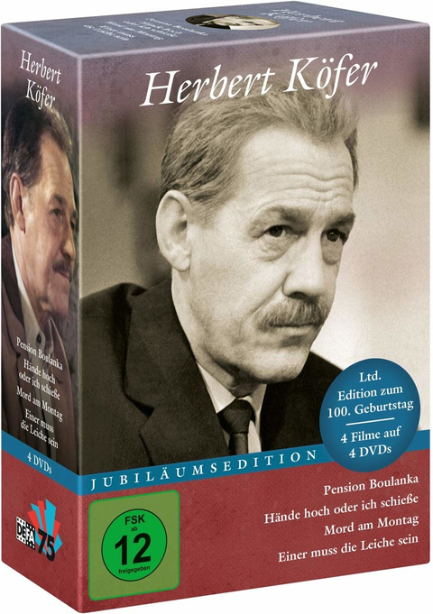 Herbert Köfer - Jubiläumsedition, 4 DVD