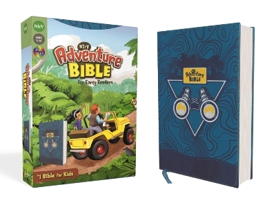 NIrV, Adventure Bible for Early Readers, Leathersoft, Blue, Full Color - Lawrence O. Richards