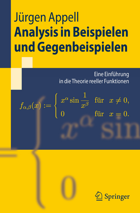 Analysis in Beispielen und Gegenbeispielen - Jürgen Appell