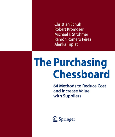 The Purchasing Chessboard - Christian Schuh, Robert Kromoser, Michael F. Strohmer, Ramón Romero Pérez, Alenka Triplat