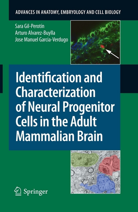 Identification and Characterization of Neural Progenitor Cells in the Adult Mammalian Brain - Sara Gil-Perotín, Arturo Alvarez-Buylla, Jose Manuel Garcia-Verdugo