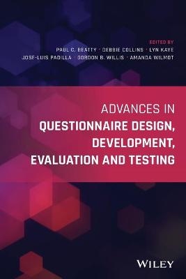 Advances in Questionnaire Design, Development, Evaluation and Testing - 