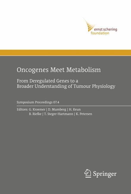 Oncogenes Meet Metabolism - 