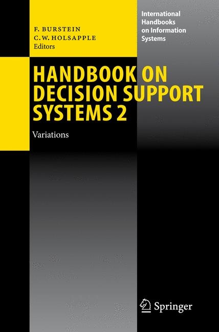 Handbook on Decision Support Systems 2 - 