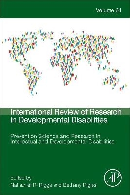 Prevention Science and Research in Intellectual and Developmental Disabilities - 