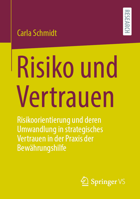 Risiko und Vertrauen - Carla Schmidt