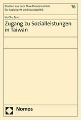 Zugang zu Sozialleistungen in Taiwan - Ya-Chu Tsai