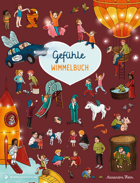 Gefühle Wimmelbuch - Alexandra Helm