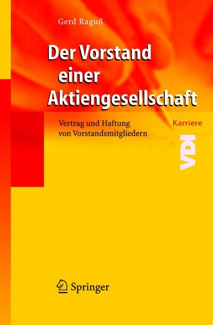 Der Vorstand einer Aktiengesellschaft - Gerd Raguß