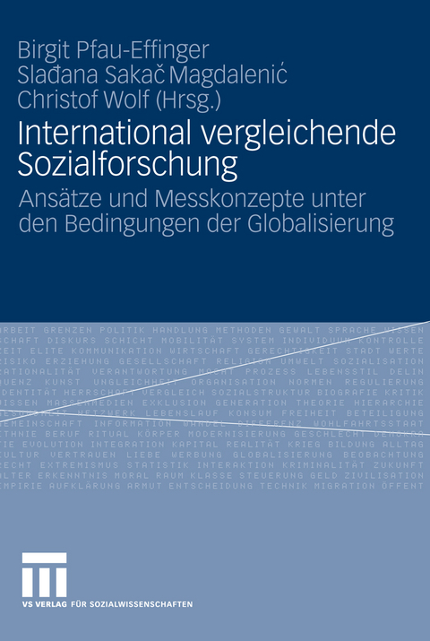 International vergleichende Sozialforschung - 