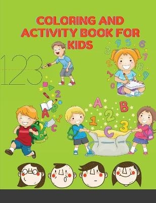 Coloring and Activity Book for Kids - Insane Islay