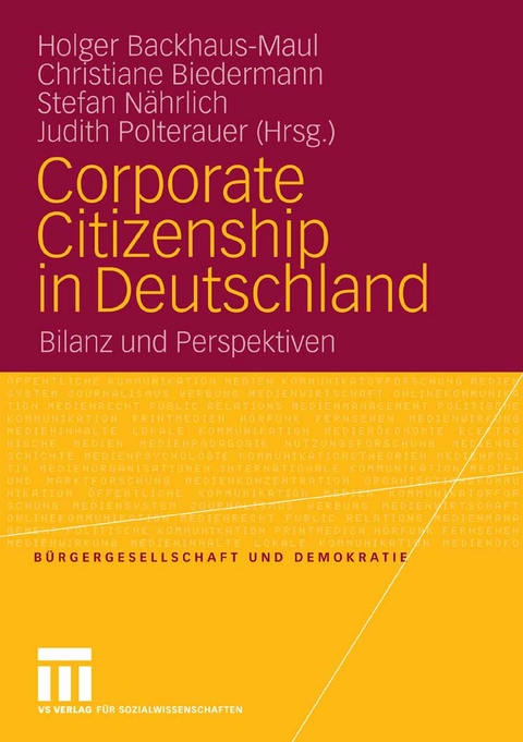 Corporate Citizenship in Deutschland - 