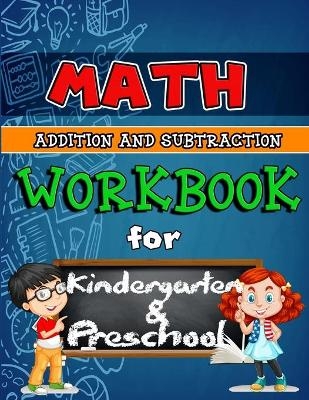 Math Workbook for Kindergarten and Preschool Colored - Sk Arts