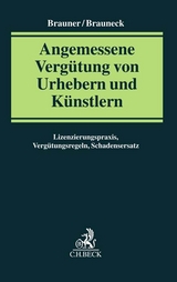 Angemessene Vergütung von Urhebern und Künstlern - 