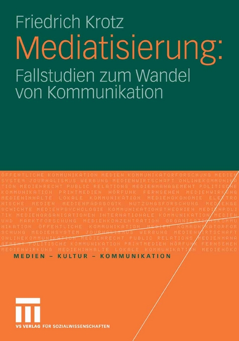 Mediatisierung - Friedrich Krotz