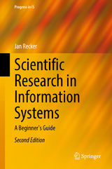 Scientific Research in Information Systems - Recker, Jan