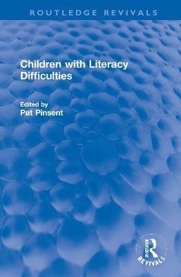 Children with Literacy Difficulties - 