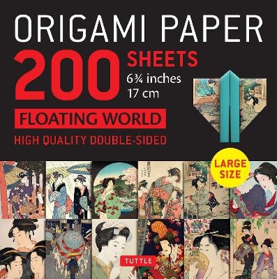 Origami Paper 200 sheets Floating World 6 3/4" (17 cm) - 