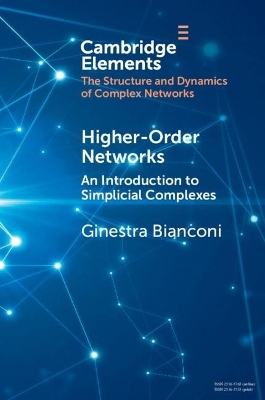 Higher-Order Networks - GINESTRA BIANCONI