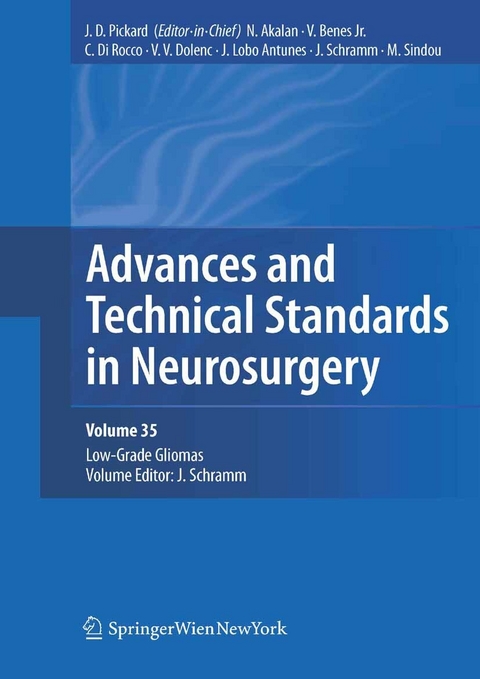 Advances and Technical Standards in Neurosurgery, Vol. 35