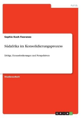 Südafrika im Konsolidierungsprozess - Sophie Koch Feoranzo