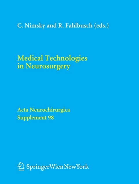 Medical Technologies in Neurosurgery - 