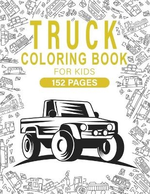 Truck Coloring Book for Kids - Purple Riverr