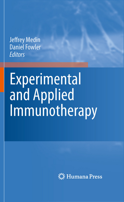 Experimental and Applied Immunotherapy - 