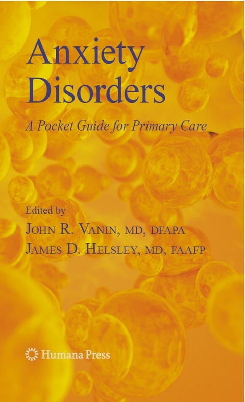 Anxiety Disorders - John Vanin, James Helsley