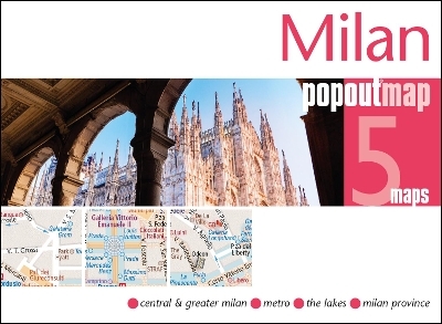 Milan PopOut Map - 