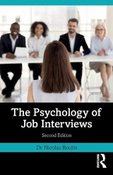 The Psychology of Job Interviews - Roulin, Nicolas